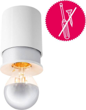 Twister Lighting Deckenleuchte LED, Halogen E27 40 W Living 15656 Weiß, Silber Twister Lighting Deckenleuchte LED, Halogen E27 40 W Living 15656 Weiß, Silber