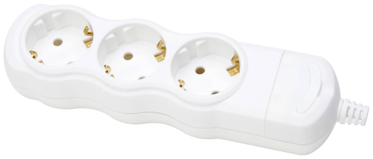 Kopp Steckdosenleiste ohne Schalter 3fach Arktis-Weiß ohne Stecker 120301007 Kopp Steckdosenleiste ohne Schalter 3fach Arktis-Weiß ohne Stecker 120301007