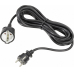 Verlängerungskabel H05VV-F3G1,5 5m schwarz