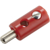 Bananenstecker Rot 2,6mm