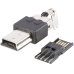 Mini USB-Stecker 5-polig
