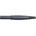 Stecker axial 4mm Xl-410 Schwarz