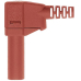 Stapelbare 4mm Stecker Rot