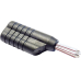 Büschelstecker 4mm 30A Schwarz Axiale Buchse Lötanschluss