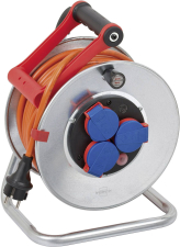 Brennenstuhl Kabeltrommel 25 m Orange Schutzkontakt-Stecker 1198370 Brennenstuhl Kabeltrommel 25 m Orange Schutzkontakt-Stecker 1198370