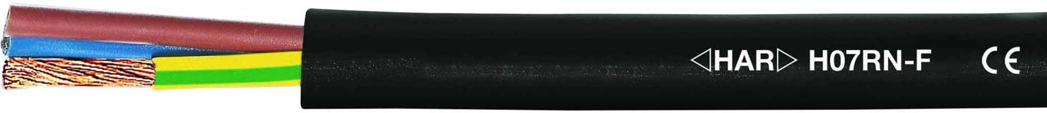 XBK Kabel Gummischlauchleitung H07RN-F 3 G 1.5 mm² 40337001sw Meterware XBK Kabel Gummischlauchleitung H07RN-F 3 G 1.5 mm² 40337001sw Meterware
