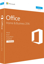 Microsoft Office 2016 Home & Business Vollversion, 1 Lizenz Windows Office-Paket Microsoft Office 2016 Home & Business Vollversion, 1 Lizenz Windows Office-Paket