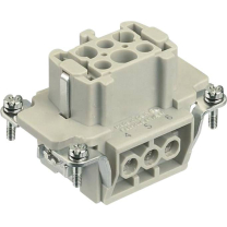 Harting Buchseneinsatz 6-polig Schraub. Han&reg; 6