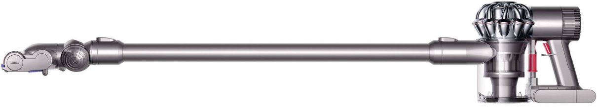 Dyson Akku-Handstaubsauger DC62 Extra 21.6 V 350 W Silber, Nickel Dyson Akku-Handstaubsauger DC62 Extra 21.6 V 350 W Silber, Nickel