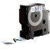 Dymo D1-Band 24mm Schwarz/Transparent