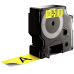 Dymo D1-Band 24mm Schwarz/Gelb