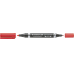 Textmarker Lumocolor Duo Permanent, Rot