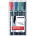 Lumocolor Permanent Compact, 4er-Set