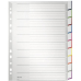 Leitz Register überbreit, Grau, 10er