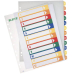 Leitz PC-Beschriftbares Register 1-12