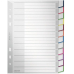 Leitz Register Plastik A5 Hoch, 12er