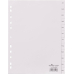 Register Jan-Dez, A4 Hoch, Volldeckend