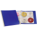 Cd/DVD-Album 96 mit 12 Hüllen, Silber