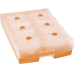 Visitenkartenbox Croco Duo A8, Orange