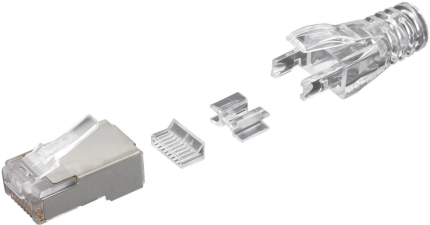 RJ45 Steckverbinder CAT 6 Stecker, gerade Pole: 8P8C SS-39200-036 Transparent BEL Stewart Connecto RJ45 Steckverbinder CAT 6 Stecker, gerade Pole: 8P8C SS-39200-036 Transparent BEL Stewart Connecto