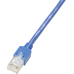 Patchkabel Cat5e S/Utp Blau 1m