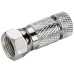 F-Stecker bis 6mm Wasserdicht