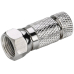 F-Stecker bis 7mm Wasserdicht