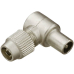 Koax-Winkel-Stecker Metall