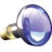 Glühlampe E27 60W 230V Blau R63