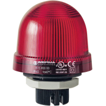 Werma Signaltechnik Dauerleuchte Em 12-240V Rot