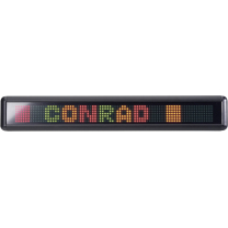 LED-Laufschrift, 3-Farbig