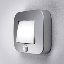 LED-Nachtlicht mit Bewegungsmelder Quadratisch LED Neutral-Weiß NIGHTLUX Hall Silver Bliste LED-Nachtlicht mit Bewegungsmelder Quadratisch LED Neutral-Weiß NIGHTLUX Hall Silver Bliste