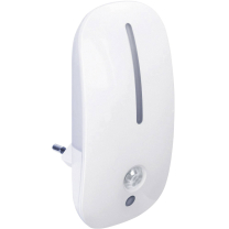 Nachtlicht mit Bewegungsmelder Oval LED Kalt-Weiß LIV 6867 006867 Weiß Nachtlicht mit Bewegungsmelder Oval LED Kalt-Weiß LIV 6867 006867 Weiß