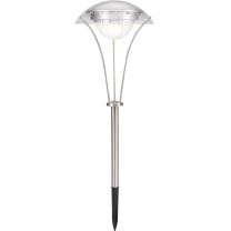 Solar-Gartenleuchte LED Kalt-Weiß 1284365 Edelstahl Solar-Gartenleuchte LED Kalt-Weiß 1284365 Edelstahl