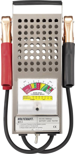 VOLTCRAFT Batterietester Bleibatterie analog, A012 voelkner direkt