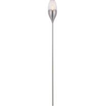 Solar-Gartenleuchte Fackel LED Amber Mataro Edelstahl (gebürstet) Solar-Gartenleuchte Fackel LED Amber Mataro Edelstahl (gebürstet)