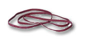 Gummibänder, Gummiringe